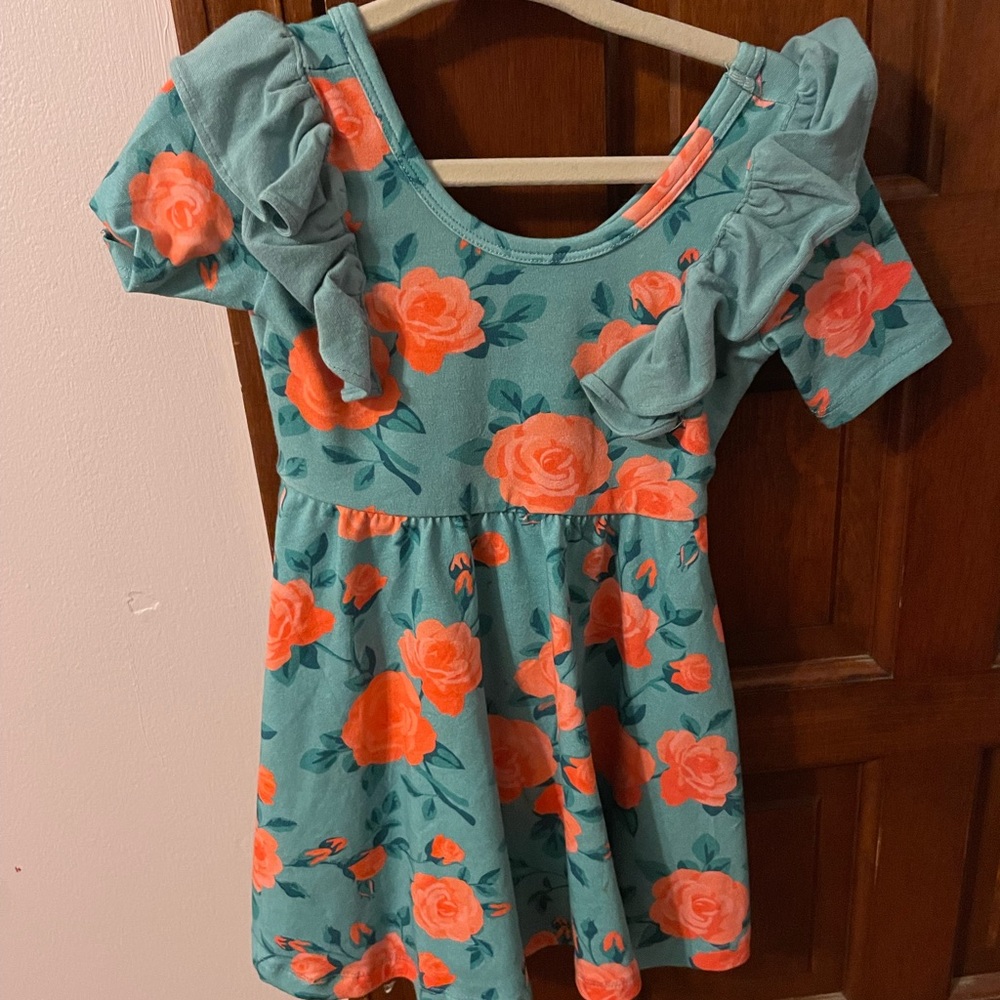 Rags to Raches 2t floral dress